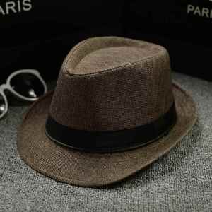 XIYUYANGGUANG | Mũ Bằng Cotton Linen Thiên Nhiên