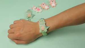 Baby Kids Anti Mosquito Repellent Watch Cartoon Light Nyamuk Killer Bracelet Repellent