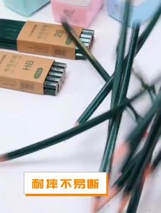 10pcs/Set Green Wooden Graphite Pencils HB 2B for School Office Drawing Writing Sketch Stationery