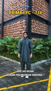 Jas Hujan Setelan Ponco Celana Elmondo 716 Prima Dewasa Ukuran Jumbo Termurah