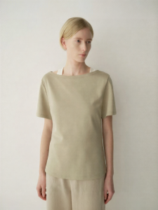 INSIS FEMME | Elegant Casual Short Sleeve One-Shoulder T-Shirt