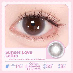 Cloudy Series Colored Daily Disposable Contact Lenses 10 Pieces