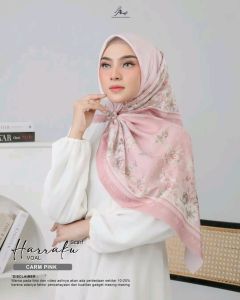 PROMO - HARRAKU SCARF Jilbab hijab kerudung dewasa segiempat daily simple mewah terbaru new terlaris SEGIEMPAT VOAL MOTIF BUNGA random EXCLUSIVE BY AR RAFI  murah viral lebaran idul fitri 2025 adem mudah di bentuk cantik bayar ditempat COD gratis ongkir