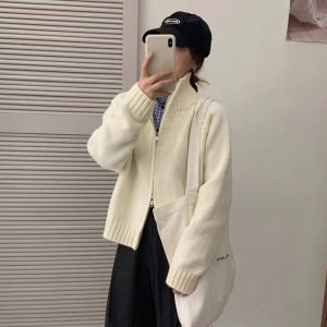 SUSIEYUAN | Áo Cardigan Knit Hình Hoa Văn Feildian