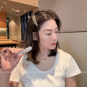 Kẹp Tóc Nữ Thời Trang Đính Đá Rhinestone Kẹp Tóc Trán Kẹp Tóc BB Phụ Kiện Tóc Phụ Kiện Tóc Thời Trang Cho Phụ Nữ