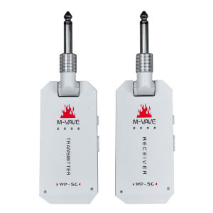 M-VAVE | M-VAVE WP-5G 5.8G Wireless Guitar System Audio Transmitter Receiver Guitar Rechargeable Amplifier Type-C Cable Guitar Accessory