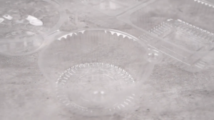 100pcs Clear Cupcake Containers Disposable Muffin Pod with Dome Lids Dessert Cookie Baking Bread Box