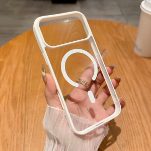 🇹🇭KOK เคสไอโฟน 17 Case MagSafe เคสโทรศัพท์ สำหรับไอโฟน ขอบสีผิวด้าน แม่เหล็กชาร์จไร้สาย ขอบนิ่มไม่กัดเครื่อง 15promax 15pro 15 15plus 14promax 14pro 14 13promax 13pro 13 12promax 12pro 12 11promax 11