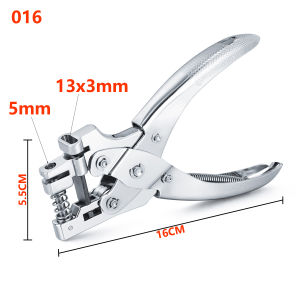 2-in-1 ID Badge Slot Punch for ID Cards/Business Card/Paper Handheld Zinc Alloy Heavy Duty Hole Puncher for Office Supermarket