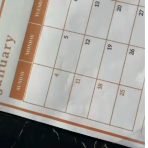 2026 Desk Calendar 11x17 inches Corporate Calendar and Giveaways