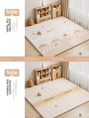 QIAOLEXIONG | Foldable Non-toxic Thick Baby Crawl Mat