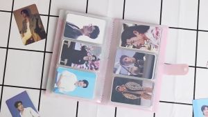 120 Pockets Capacity Lomo Card Holder PVC fruit cute Photocard Book Card Stock Photo Album