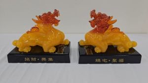 (Cặp) Nghê đôi-Tỳ hưu đế vuông canh giữ tiền bạc chiêu tài hút lộc-Đồ thờ Bình An-Decor Phong thủy
