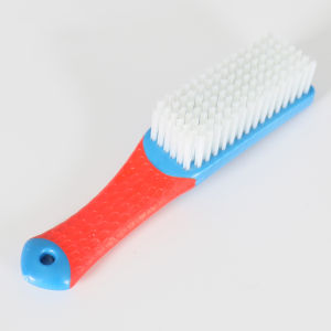 Long Handle Shoe Brush Soft Bristle for Cleaning And Polishing Shoes Home Use Laundry Brush Multi-Functional Nano Textured