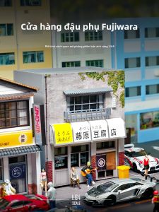SHOUCANGJIA | Mô Hình DIY AE86 Tỷ Lệ 1:64 Độc Đáo