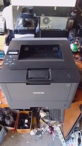 เครื่องพิมพ์เลเซอร์Brother HL-L5100DN ✔สินค้ามือ2 สภาพเครื่องเหมือนใหม่ พร้อมสาย