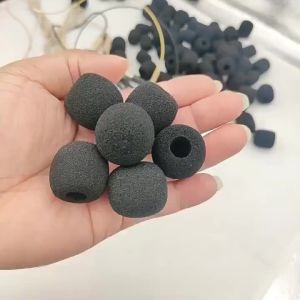 portableMicrophone Sponge 10PCS Headset Microphone Sponge For Motorcycle Intercom Helmet Bluetooth Headset
