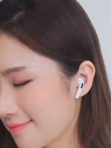 Pro6 TWS Headphone Bluetooth Bass Penuh Headphone Nirkabel Bluetooth 5.0 Earbud Ponsel Layar Sentuh untuk iPhone XIAOMi Samsung Huawei vivo dengan Mikrofon Nirkabel HIFI