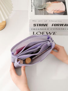 Large Capacity Cosmetic Storage Bag Portable Travel Makeup Bag Lipstick Touch up Bag Small Miscellaneous Items Bag for Ladies