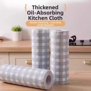 Disposable Reusable Thickened Cleaning Cloth For Grease