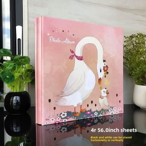 Large Capacity 6-Inch Photo Album 500 Pages Insert Type for Selfies Family Memories Baby Growth Memorial Photo Album