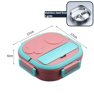 Lunch Box For Kids 304 Portable Stainless Steel Lunch Box Baby Child Student Outdoor Camping Picnic Food Container Bento Box