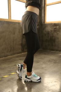 กางเกงโยคะเอวสูง แห้งเร็ว ไซส์ใหญ่ สำหรับผู้หญิง วิ่ง ฟิตเนส กางเกงยีนส์ ผ้าไนลอน ระบายอากาศได้ดี ดูดซับเหงื่อ ยืดหยุ่นสูง กางเกงยีนส์