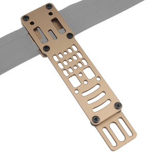 ใหม่! อะแดปเตอร์ซองใส่ปืนพกโลหะแบบแยกส่วนที่เข้ากันได้กับแพลตฟอร์ม QLS ซองใส่ยุทธวิธีสายรัดขาสำหรับล่าสัตว์แบบนุ่มดึงเร็ว