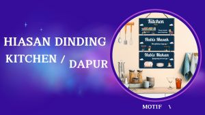 HIASAN DINDING DAPUR / KITCHEN RULES