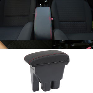 Hộp Đựng Đồ Trung Tâm Điều Khiển Suzuki Jimny 2019-2023 Tích Hợp 3 Cổng Sạc USB Chất Liệu ABS/da Phụ Kiện Sắp Xếp Đồ Đạc Cho JB64 JB74