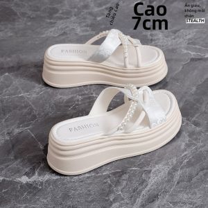 DINGMUYI | Dép Nâng Cao Gót 7cm Thời Trang