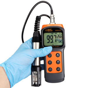 ตัวทดสอบคุณภาพเครื่องวัดออกซิเจนที่ละลายน้ำน้ำดิจิตอลระดับมืออาชีพทำ0-30Mg/L ปริมาณออกซิเจนเครื่องตรวจวัดช่วงการวัด