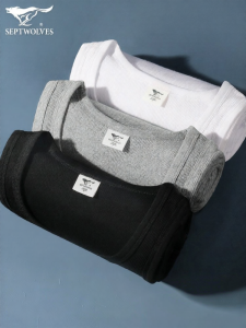 SEPTWOLVES | Áo Lót Nam Bằng Cotton Co Giãn