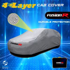 Cover Sarung Mobil 4 Layer Avanza Xenia Sigra Yaris Ayla Innova Xpander Rush Mobilio HRV Fortuner Waterproof Outdoor Xtreme FUSION R 4 Lapis PREMIUM Kuat Dan Awet