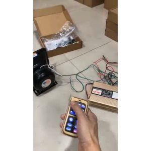 CAR 12V 200W WIRELESS CONTROL HORN SPEAKER SOUND WARNING ALARM TALKING SIREN POLICE FULL POWER