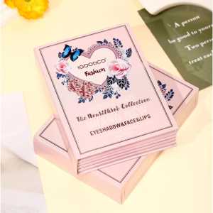 IGOODCO 78 warna eyeshadow alis blush lipstik konsealer Pearlescent Matte Easy Tinting Eyeshadow Book free brush