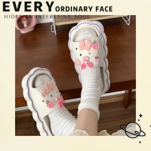 NQshop [ใหม่แกะกล่อง] รองเท้าแตะแบบสวม รองเท้าแฟชั่นหัวโตงานดี🌈 ใส่สบาย ยืนนานๆได้ไม่เมื่อยกเท้า เหมาะกับทุกโอกาส มาพร้อมตัวติด ราคาคือจึ้งเวอร์นะแก ตำโลด✨