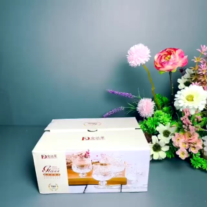 ( ly rượu 601) set 6 ly uống rượu 45ml có chân đế phong cách hiện đại. ly rượu thủy tinh pha lê