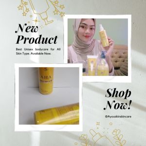 AHA Body Lotin Kulit BPOM Menyamarkan Kulit Kering & Berisik