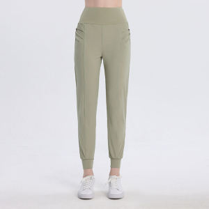 Annie-Sport Joggers Pants Women Plus Size Korea Style Quick-drying High Waist Elastic Sports Casual Pants Running Fitness Yoga Pants Slim-fit Training Running Sport Pants Women