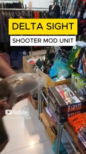 DELTA SIGHT SHOOTER TACTICAL SHORTS 100% POLY-COTTON ZIP YKK กางเกงผ้าแห้งไว ผ้าเบา Made in THAILAND MOD UNIT