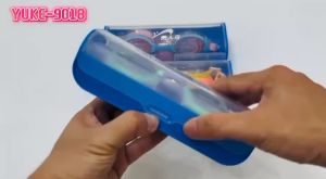 Kính bơi trẻ em YUKE 9018 gọng nhỏ sắc nét chống sương mờ/ Nhập khẩu chính hãng(Tặng Kèm Hộp)
