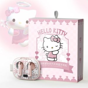 Hellokitty S02 Kitty Cat Bluetooth Earphones Collaborative Cute New In-Ear Style Womens Headsets High Quality Sound Transmission