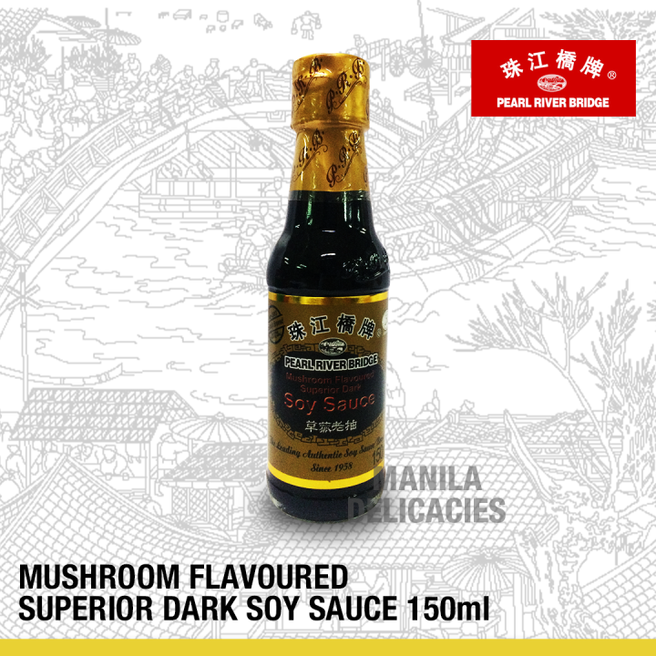 Pearl River Bridge Mushroom Flavoured Superior Dark Soy Sauce 150ml Lazada Ph 3784