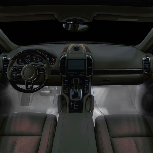 【BA Accessories】 ไฟส่องสว่างภายในห้องโดยสารแบบความเร็ว ไฟสร้างบรรยากาศภายในอาคาร โคมไฟเท้า ไฟ LED ความเร็วที่มีสีสัน TOYOTA MAZDA  RAV4 CRV Altis