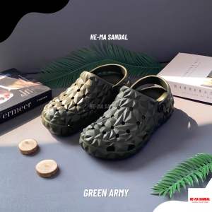 Sandal Baim kodok Pria Geometris Klasik EVA Anti Slip 9236M Size 38-43