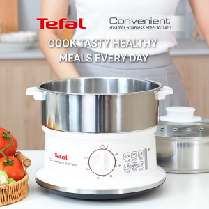 Tefal Convenient Steamer  Stainless Steel (VC1451)