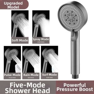 Pressure-Enhanced Shower Head Set for Home Bathrooms