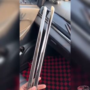Window Chrome Trim TOYOTA INNOVA 2016 - 2020 (8pcs) Car Door Seal Moulding Line Lining Sticker Strip