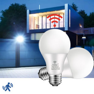 1 PC Motion Sensor หลอดไฟ LED 6W 9W 12W 15W 18W 20W E26 Radar Sensor โคมไฟ Lamparas 110V สําหรับ Home บันได Pathway โรงรถ